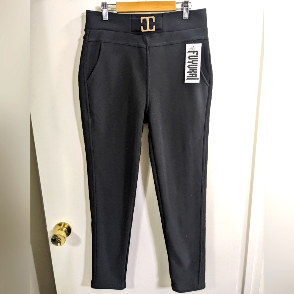 NWT Fuyukai FLEECE LINED jeggings